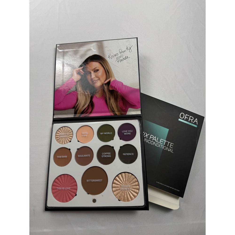 OFRA x Hot Mess Momma Unconditional Mini Mix Palette Eyeshadow Blush Highlighter
